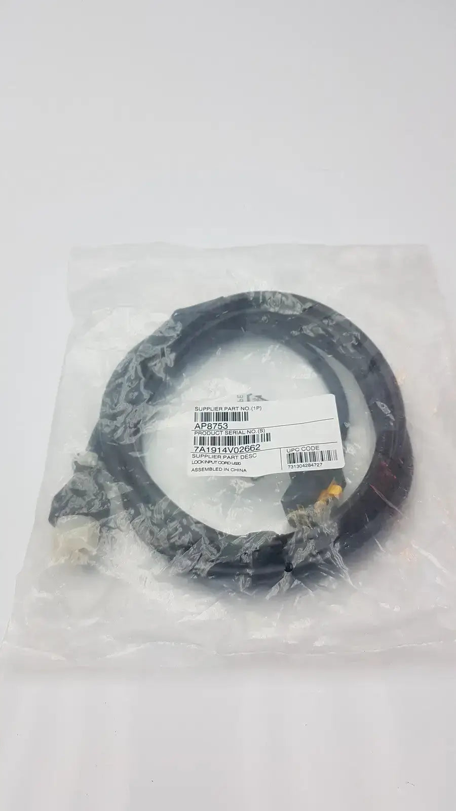 APC By Schneider Electric AP8753 Power Cord Locking C19 To L6-20P 3.0M Power Cord, second-hand product photo 1