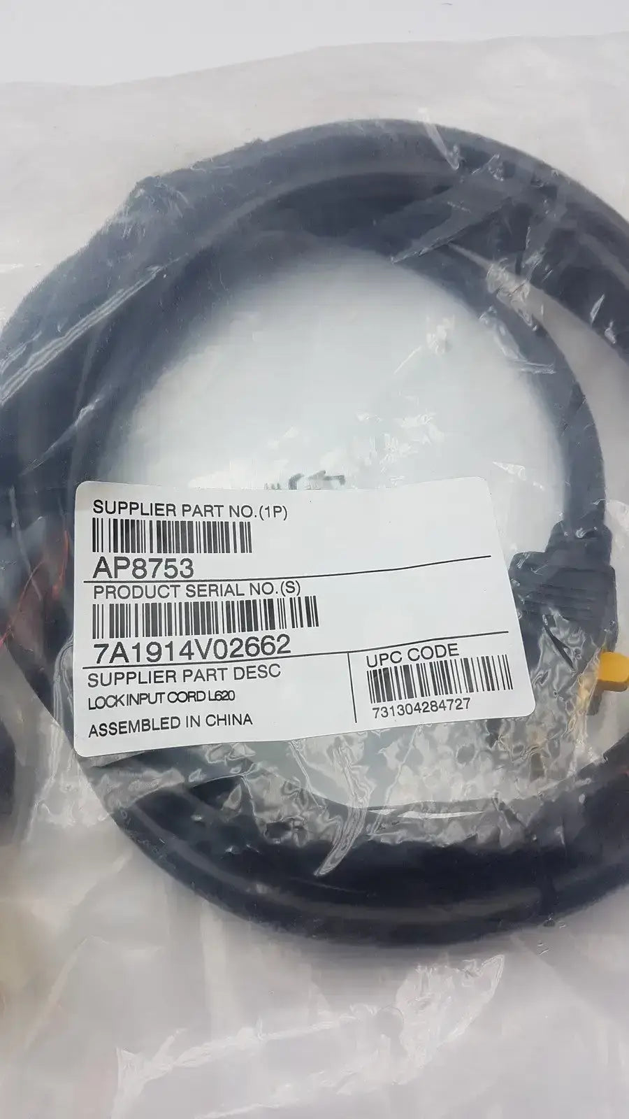 APC By Schneider Electric AP8753 Power Cord Locking C19 To L6-20P 3.0M Power Cord, second-hand product photo 5