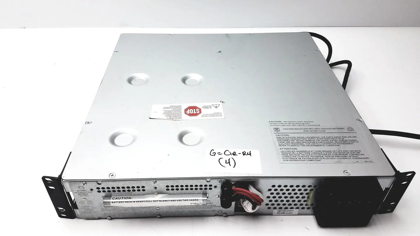 Reuse Medical APC by Schneider Electric Smart-UPS SMT1000RM2U Uninterruptible Power Supplies, second-hand product photo 1