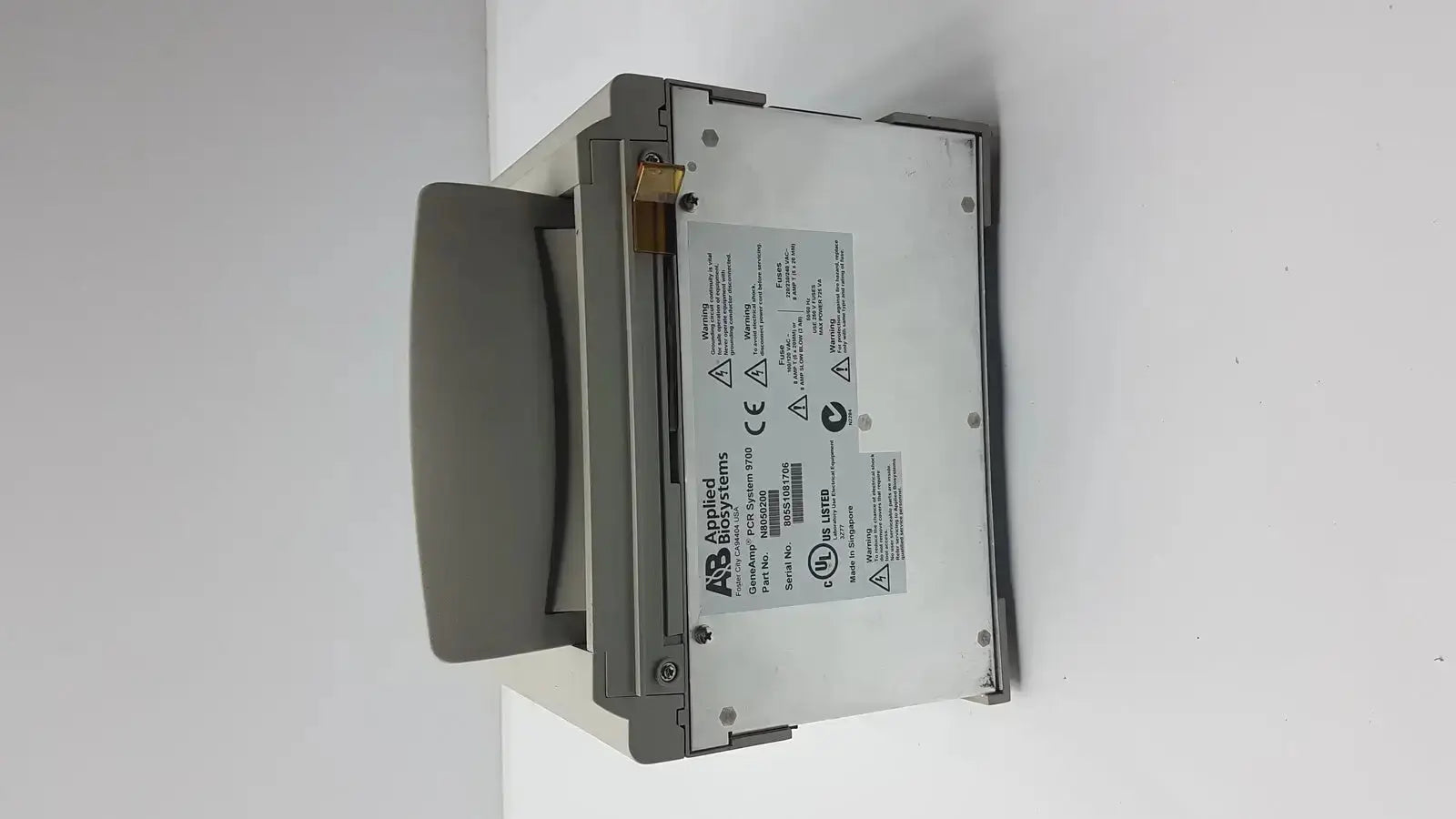 Applied Biosystem GeneAmp PCR System 9700 PCR Thermal Cycler, second-hand product photo 4