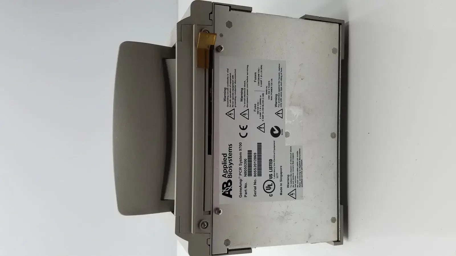 ABI Applied Biosystems 9700 GeneAmp PCR System PCR Thermal Cycler, second-hand product photo 10