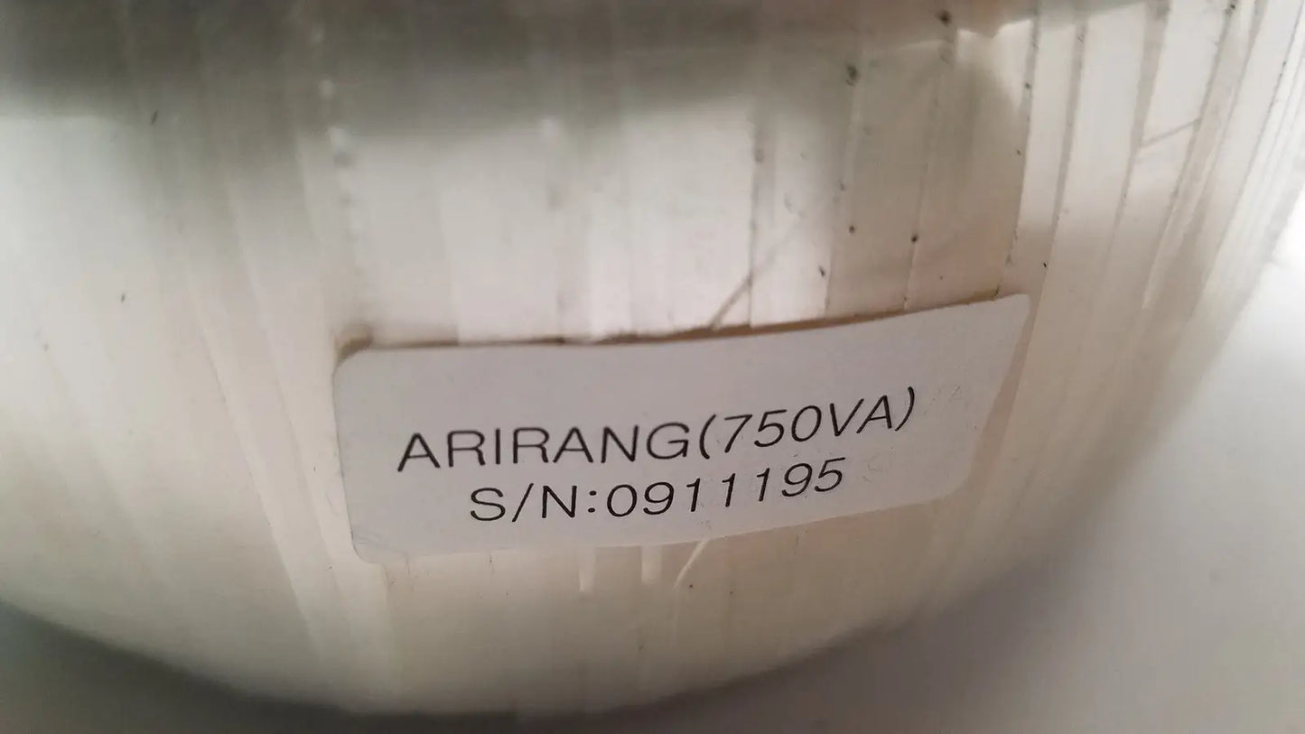 Arirang 750VA S/N 0911195 Transformer Transformer, second-hand product photo 5