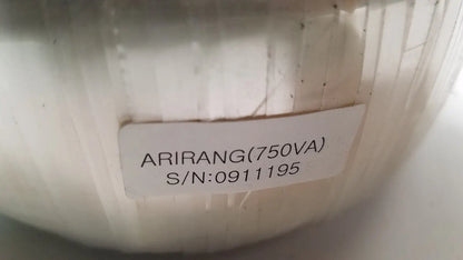 Arirang 750VA S/N 0911195 Transformer Transformer, second-hand product photo 5