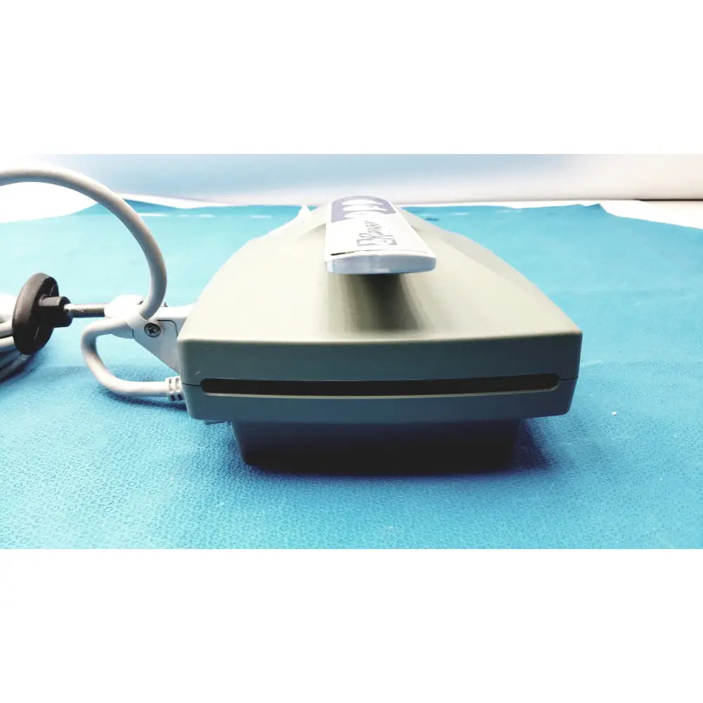 Gray plastic arizant healthcare ranger blood fluid warmer unit with white control panel and attached cable model 245