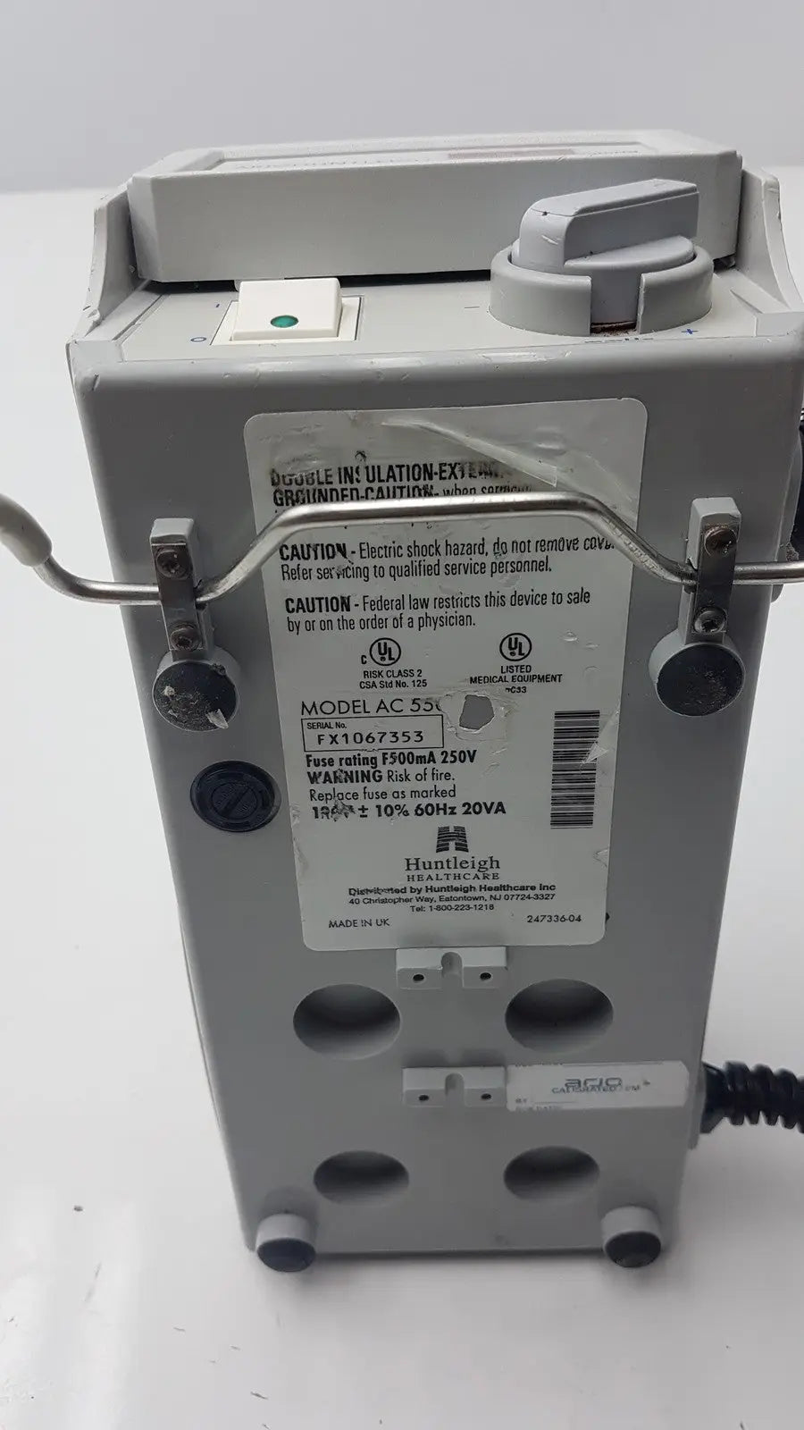 ARJO HUNTLEIGH AC550 Flowtron Excel PUMP Compression Therapy Pump, second-hand product photo 13