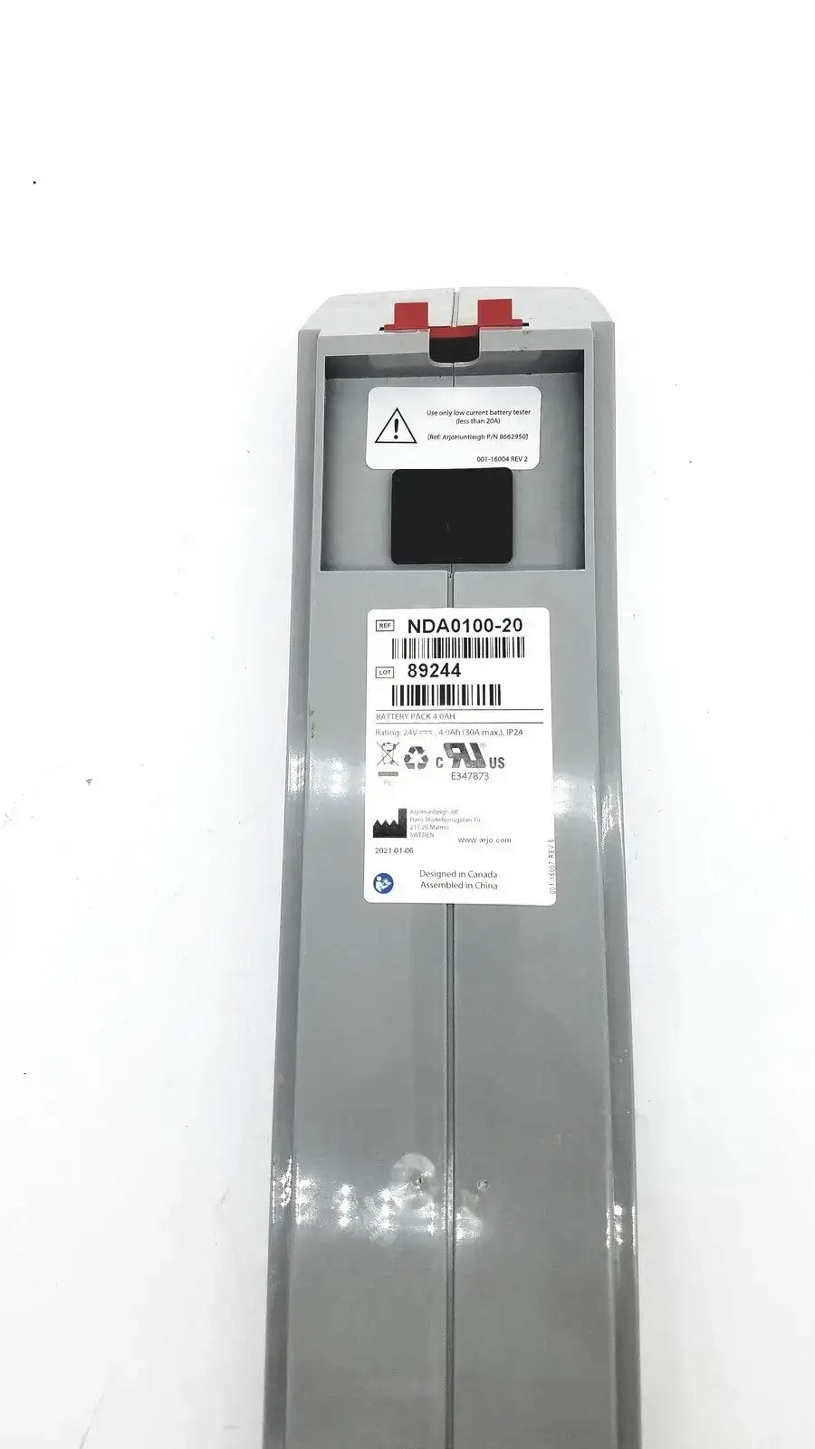 Arjo Huntleigh OEM Battery Replacement NDA0100-20 Battery, second-hand product photo 1