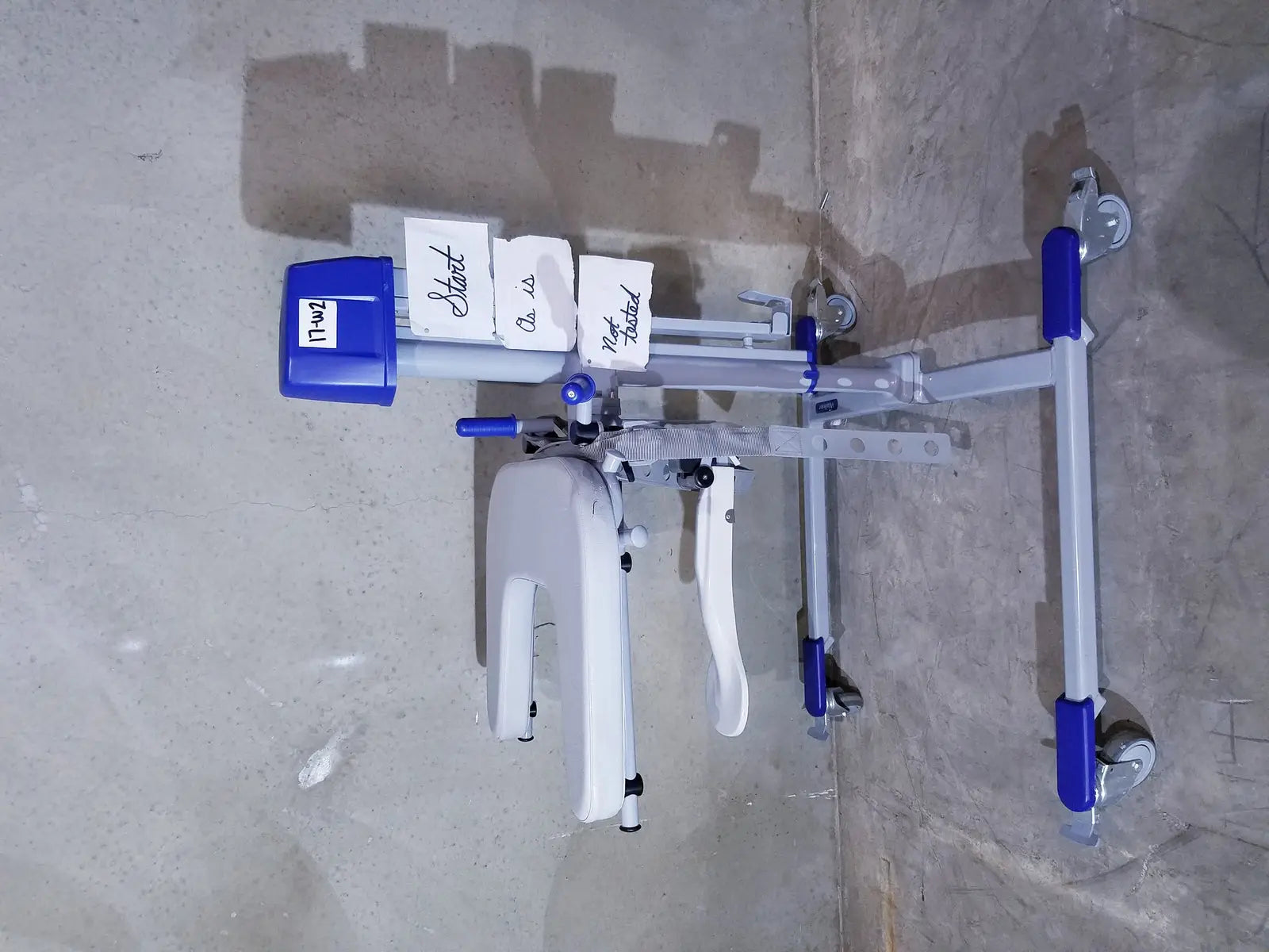 Arjo Huntleigh Power Electric Walker Lift Ambulatory Support - Untested Patient Walker Lift, as-is (for parts) product photo 14
