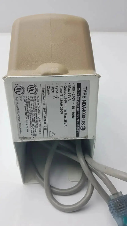 ARJO Type NDA4000-US Charger 100-240v Input 24v DC 1A Output Charger, second-hand product photo 4