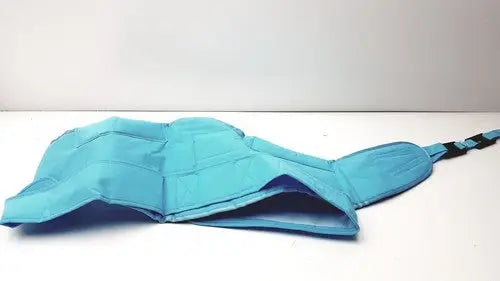 Light blue fabric arjohuntleigh active sling mfa3000 support belt with adjustable strap and padded sections for 200kg use