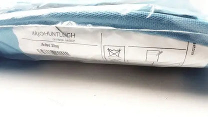 A light blue textured fabric arjohuntleigh active sling mfa3000 200kg designed for patient lifting support