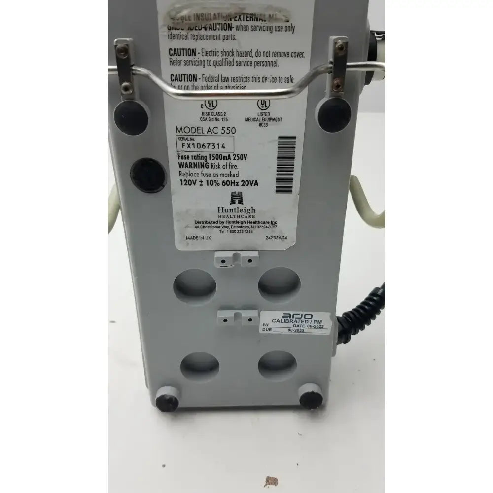 Arjohuntleigh Flowtron Excel AC 550 Medical Equipment Part, second-hand product photo 8