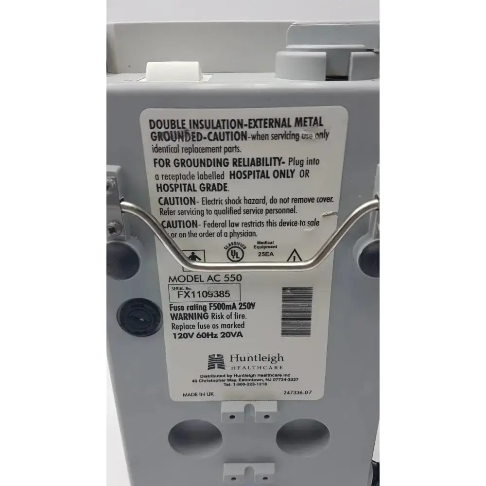 Arjohuntleigh Flowtron Excel Model AC 550 DVT Pump, second-hand product photo 8