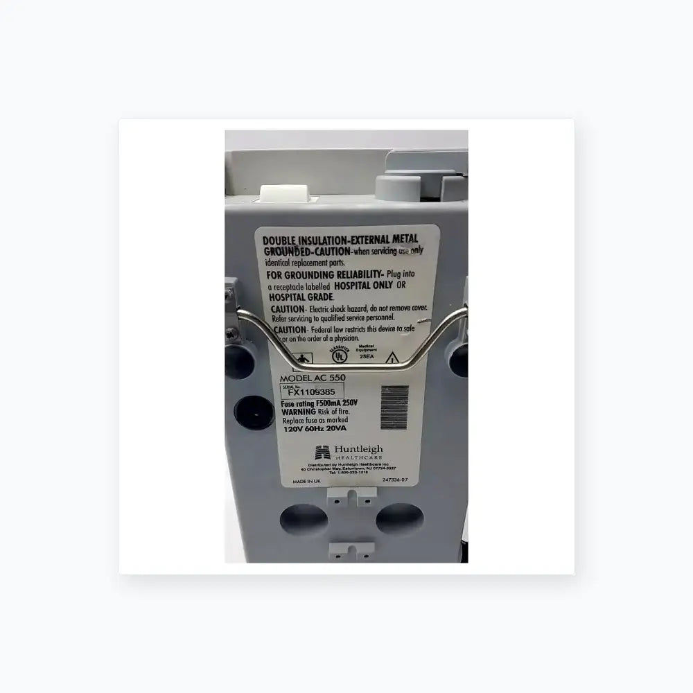 Arjohuntleigh Flowtron Excel Model AC 550 DVT Pump, second-hand product photo 8