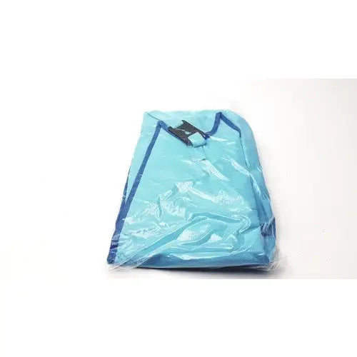 Light blue plastic passive clip sling mfa1000m-l with dark blue trim and black buckle for clip sling 600lbs capacity