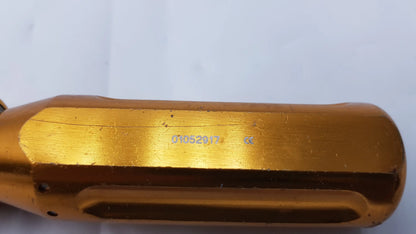 Arthrex ar-1415 surgical orthopedic tube driver extractor with a golden metallic brushed finish and engraved serial number