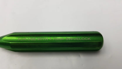 Arthrex green metallic punch tap for use with 4.75mm SwiveLock anchor in SwiveLock anchor systems