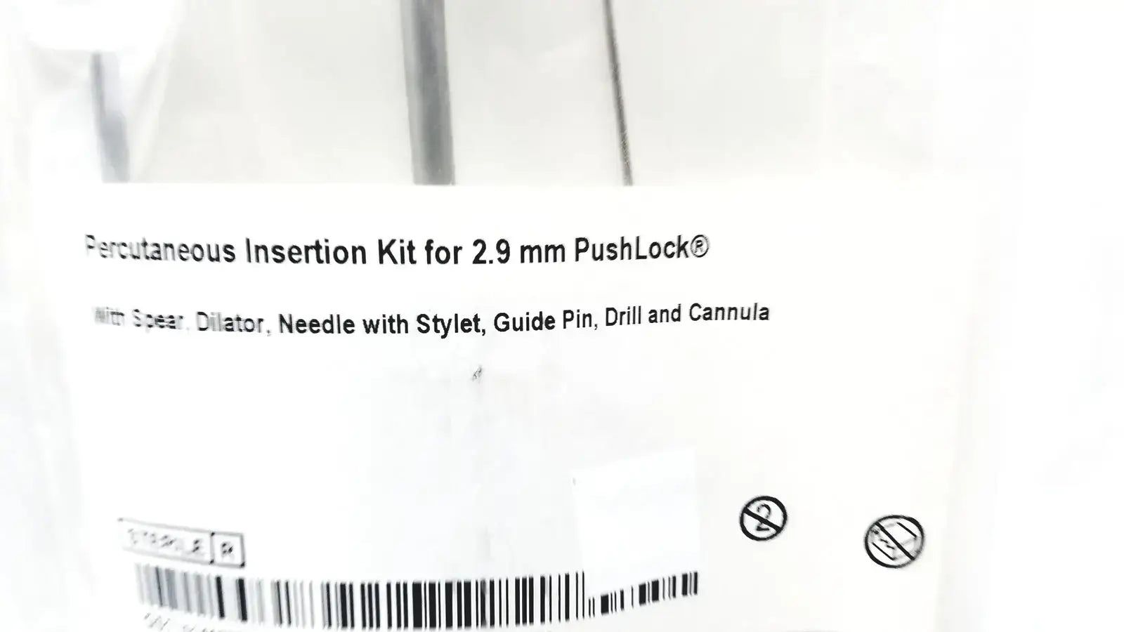 Arthrex REF AR-1923PK Kit for 2.9mm PushLock Surgical Implant Kit, second-hand product photo 4