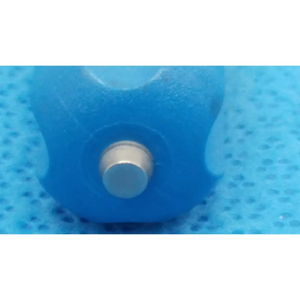 Blue plastic arthrex single use obturator with metallic cap orthopedic surgical instrument for precise procedures