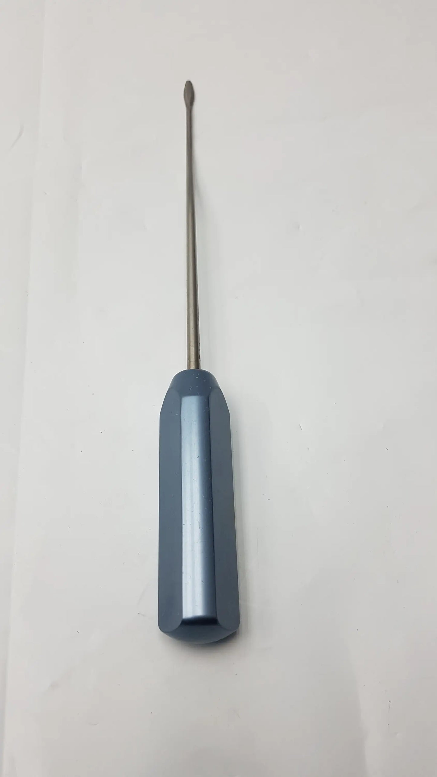 ArthroCare 22-4003 blue-handle surgical instrument with gray ergonomic handle and precision metallic shaft and tip