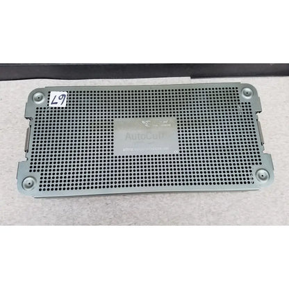 Gray perforated metal sterilization tray from the autocuff opus collection labeled autocult for arthrocare use