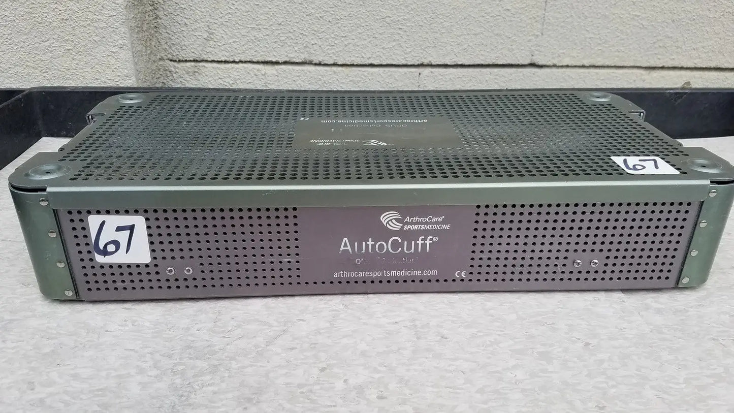 Reuse Medical ArthroCare AutoCuff OPUS Collection Sterilization Trays & Cases, second-hand product photo 1
