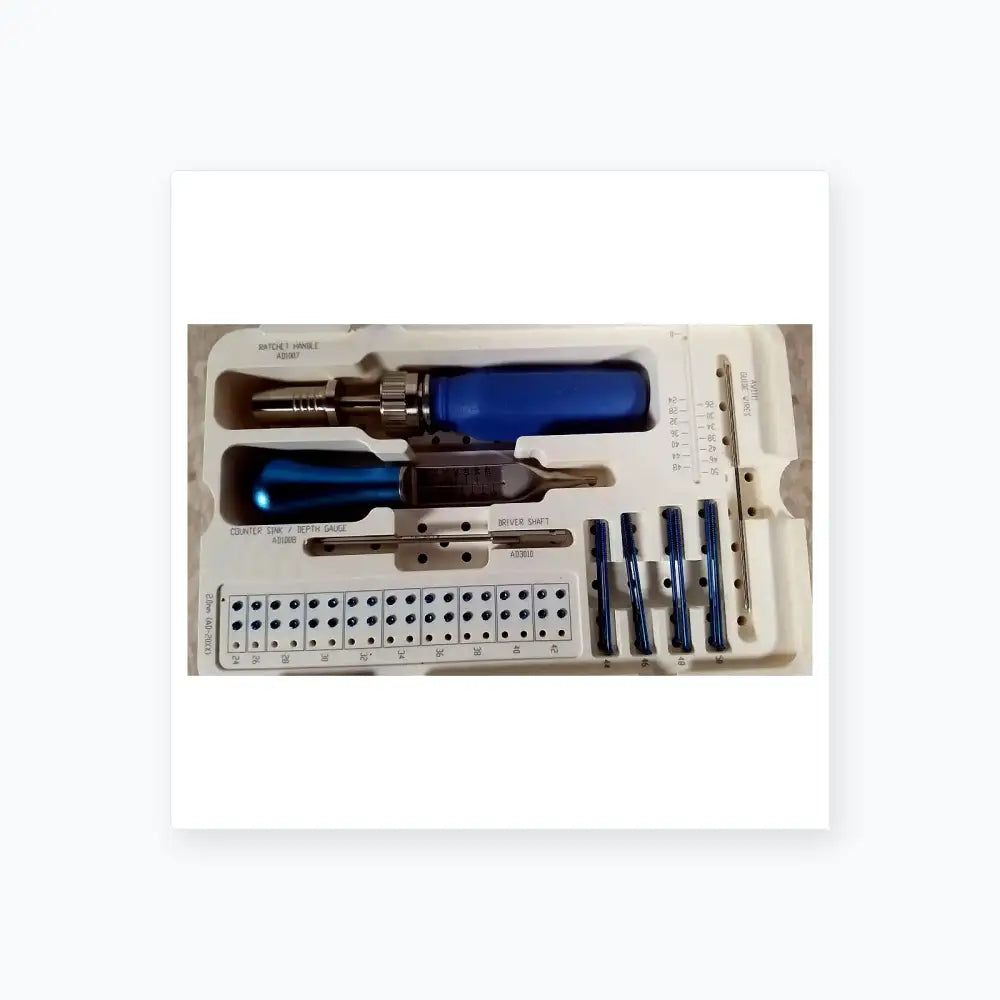 Reuse Medical Ascension REF CSA-5001-001 Capture Screws & Instruments Shaft, Drill & Gage Other Healthcare, Lab & Dental, second-hand product photo 1