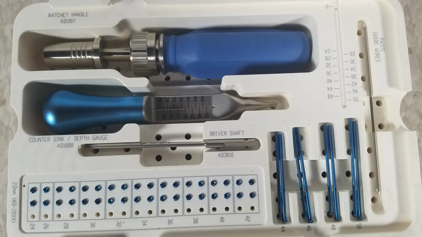 Reuse Medical Ascension REF CSA-5001-001 Capture Screws & Instruments Shaft, Drill & Gage Other Healthcare, Lab & Dental, second-hand product photo 1