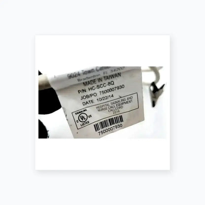 Ascom HC-SCC-8Q Patient Nurse Call Cord Nurse Call Cord, as-is (for parts) product photo 6