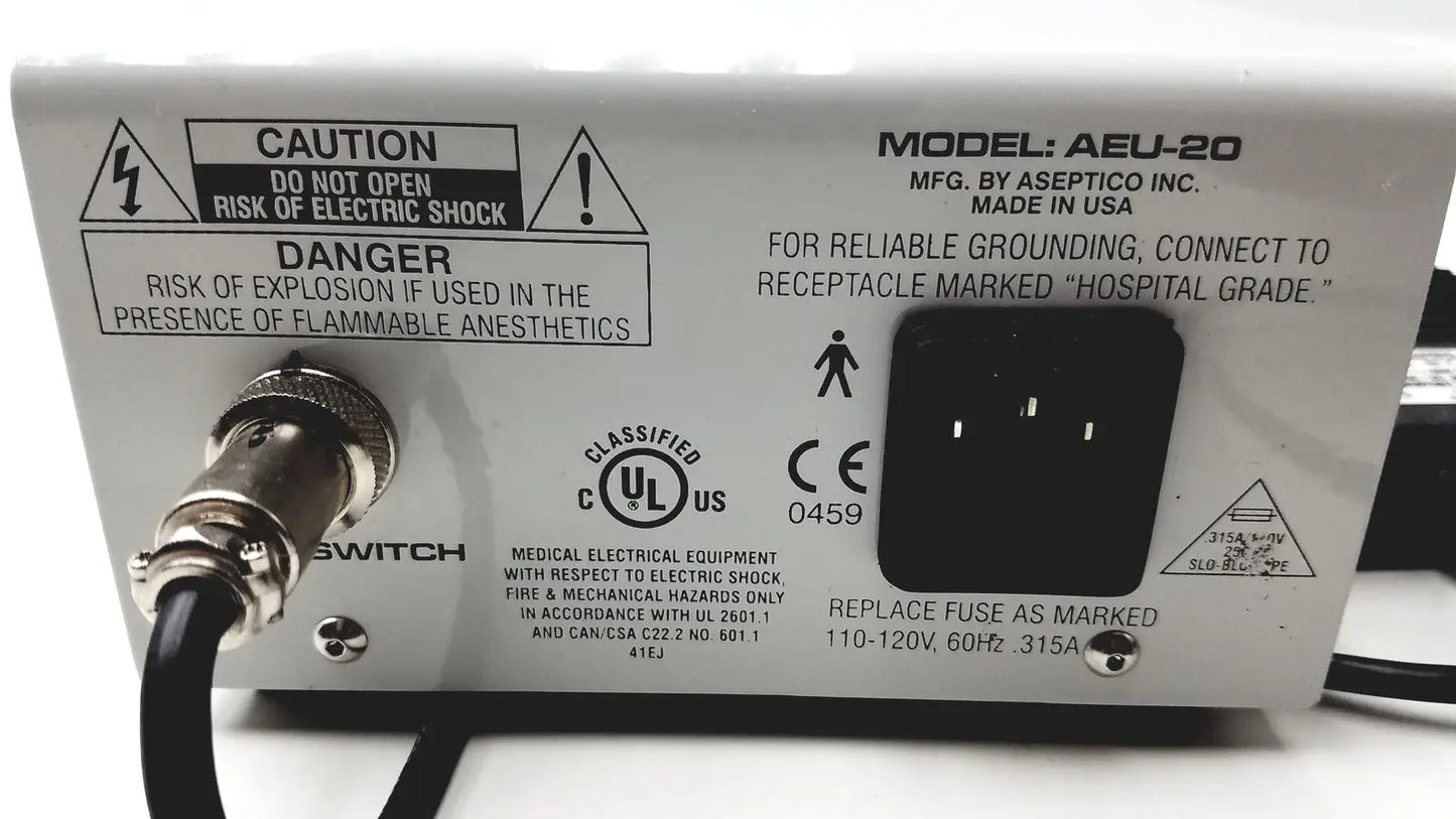 Aseptico AEU-20 Dental Endodontic DTC Digital Torque Control Motor System Endodontic Motor System, second-hand product photo 6