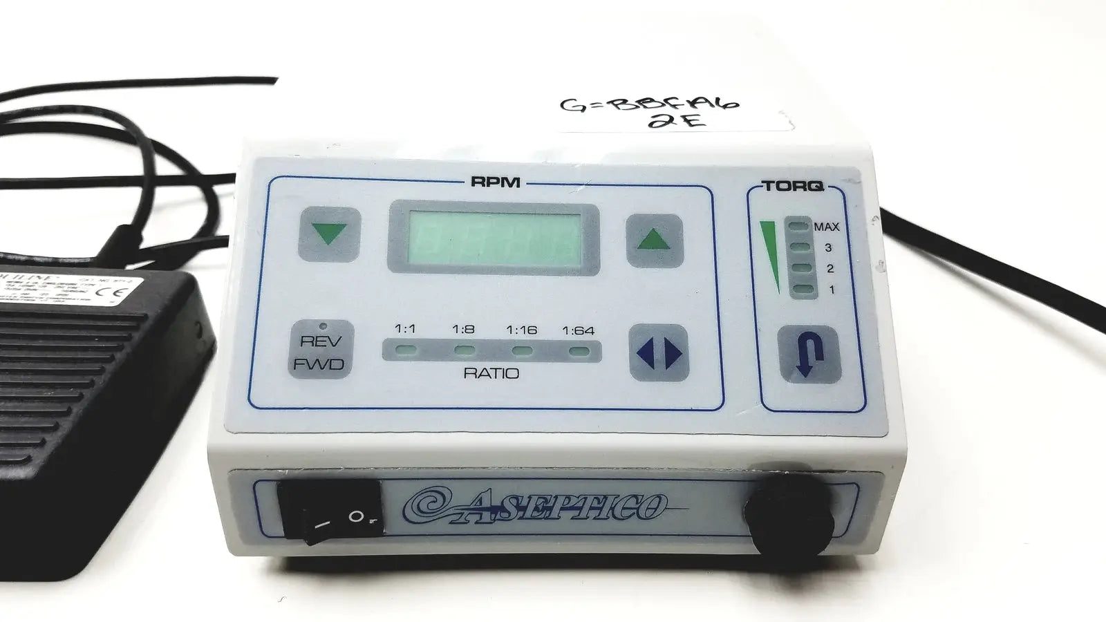 Aseptico AEU-20 Dental Endodontic DTC Digital Torque Control Motor System Endodontic Motor System, second-hand product photo 2