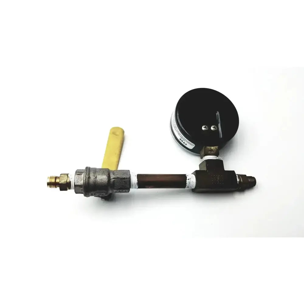 Ashcroft Dual-Scale Gauge 0 to 200 psi and 0 to 1400 kPa 1008 With Jomar Value Pressure Gauge, second-hand product photo 4