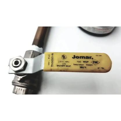Ashcroft Dual-Scale Gauge 0 to 200 psi and 0 to 1400 kPa 1008 With Jomar Value Pressure Gauge, second-hand product photo 7