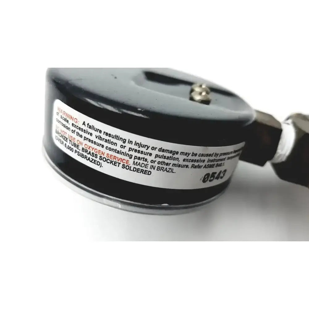 Ashcroft Dual-Scale Gauge 0 to 200 psi and 0 to 1400 kPa 1008 With Jomar Value Pressure Gauge, second-hand product photo 6