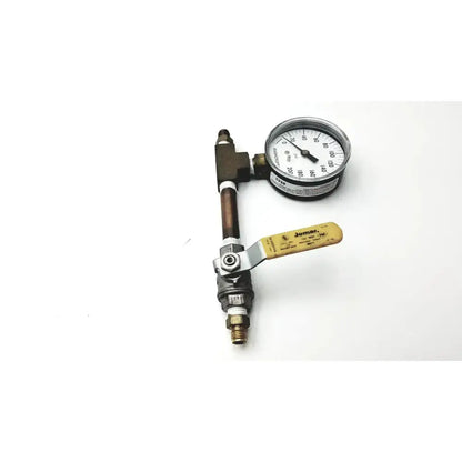 Ashcroft Dual-Scale Gauge 0 to 200 psi and 0 to 1400 kPa 1008 With Jomar Value Pressure Gauge, second-hand product photo 2