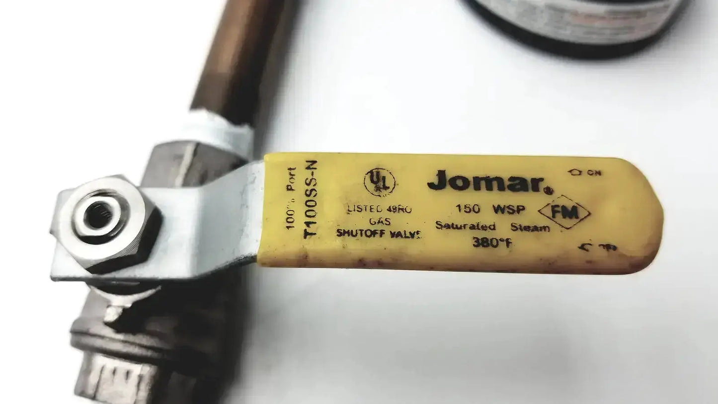 Ashcroft Dual-Scale Gauge 0 to 200 psi and 0 to 1400 kPa 1008 With Jomar Value Pressure Gauge, second-hand product photo 7