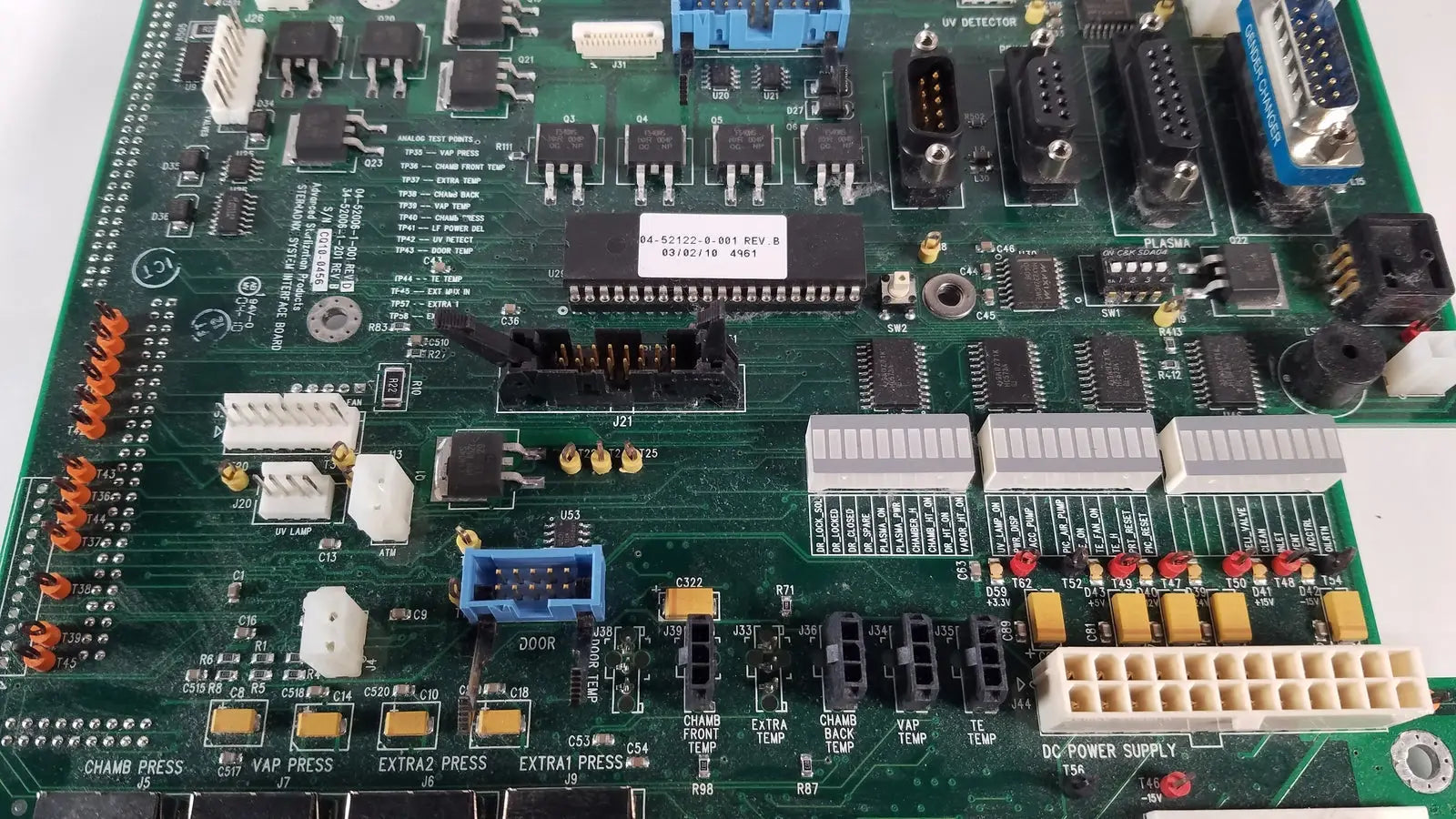 ASP Sterrad NX Sterilizer Universal Control Boards Assy 34-52006-1-201 Sterilizer Control Board Assembly, second-hand product photo 4