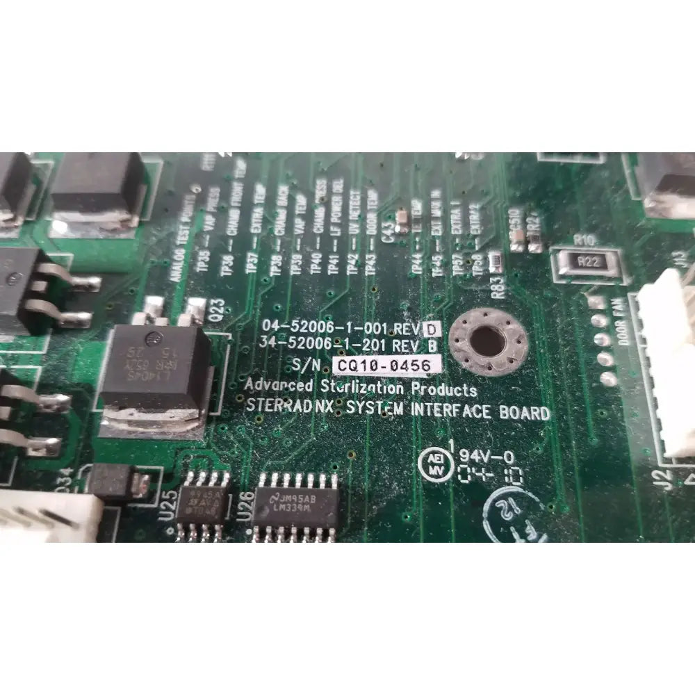 ASP Sterrad NX Sterilizer Universal Control Boards Assy 34-52006-1-201 Sterilizer Control Board Assembly, second-hand product photo 12