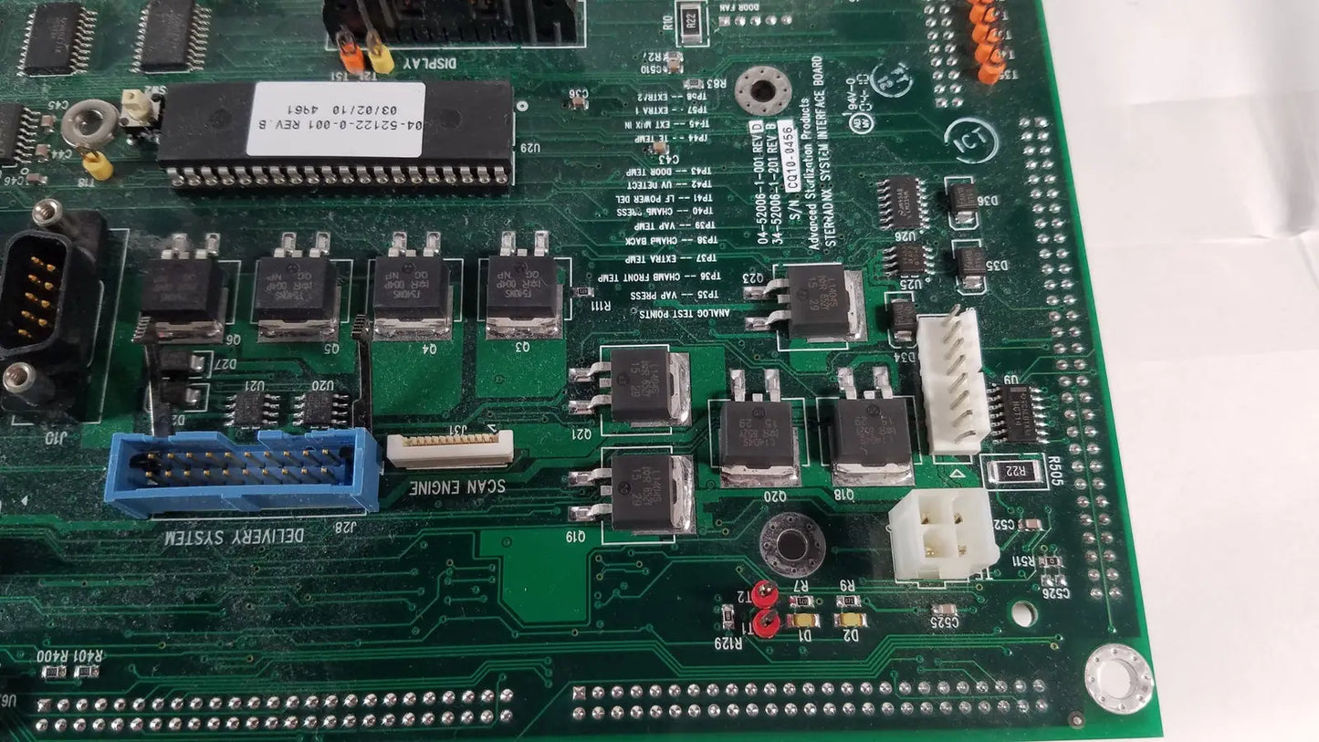 ASP Sterrad NX Sterilizer Universal Control Boards Assy 34-52006-1-201 Sterilizer Control Board Assembly, second-hand product photo 9