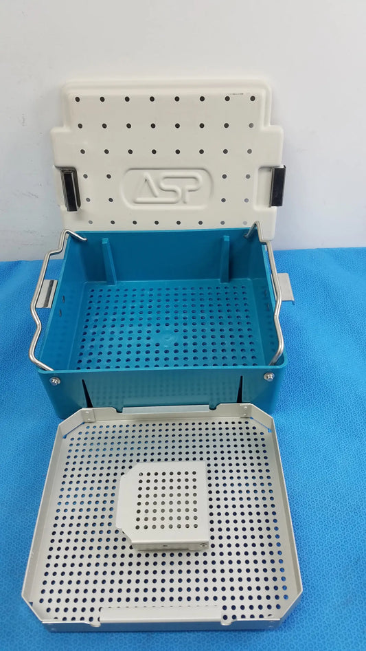 ASP Sterrad Sterilization Container With Lid and tray Sterilization Container with Tray, second-hand product photo 1
