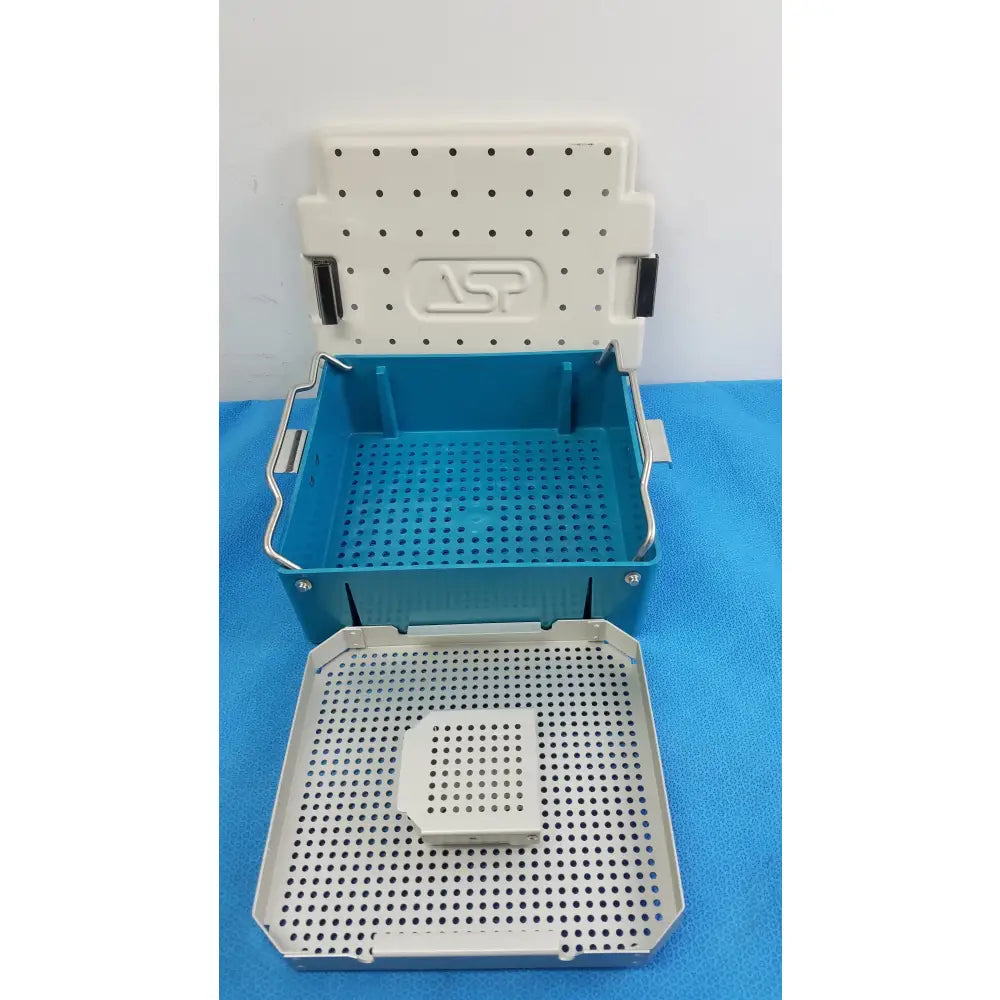 ASP Sterrad Sterilization Container With Lid and tray Sterilization Container with Tray, second-hand product photo 1