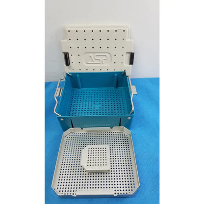 ASP Sterrad Sterilization Container With Lid and tray Sterilization Container with Tray, second-hand product photo 1