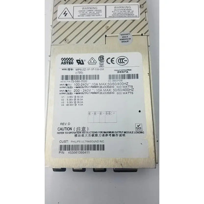 Astec MP6-2Z-1F-1F-1W-0M Modular Power Supply 73-560-7020 800W 453561395411 Modular Power Supply, second-hand product photo 8