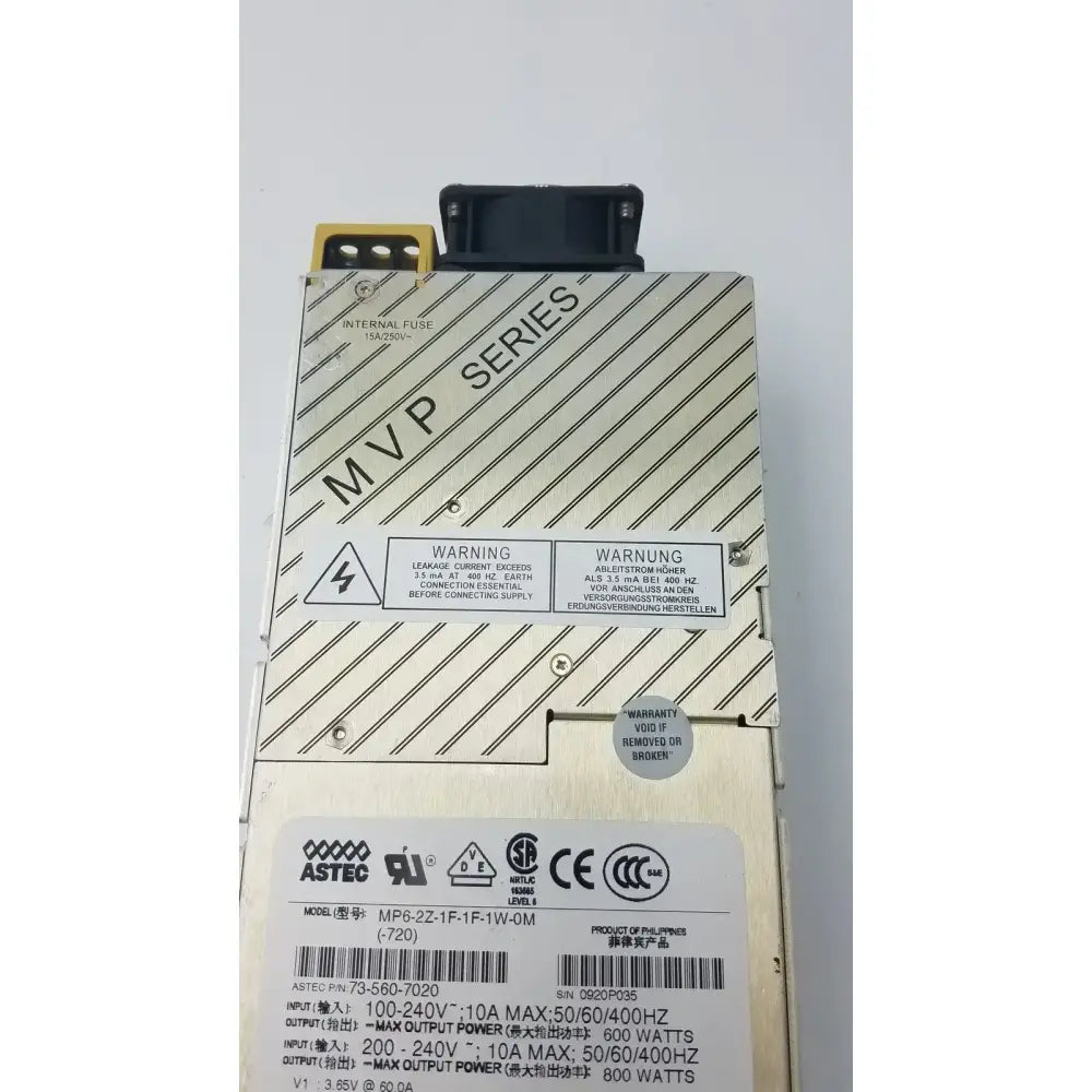 Astec MP6-2Z-1F-1F-1W-0M Modular Power Supply 73-560-7020 800W 453561395411 Modular Power Supply, second-hand product photo 7