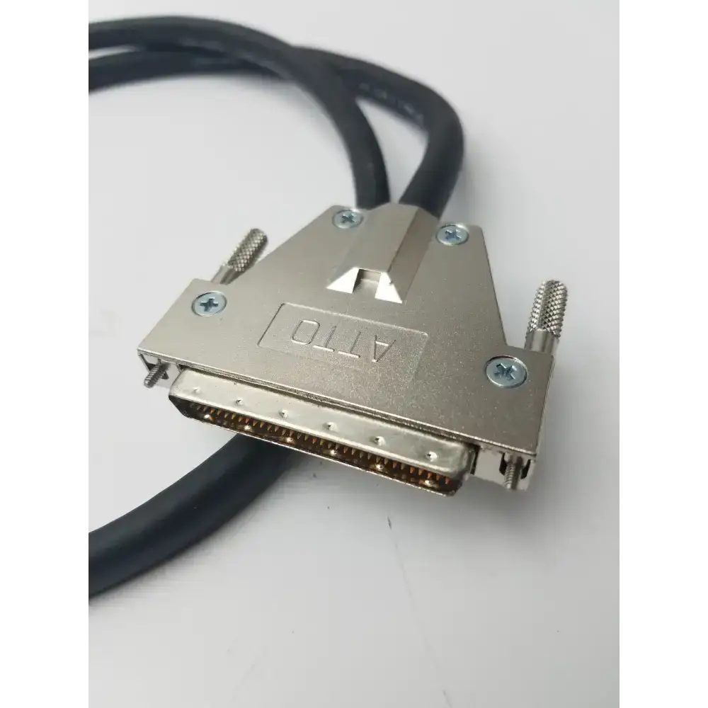 ATTO SCSI-3 VHDCI 68-Pin Male to Male Cable, 50351XX01 CBL-V68E-032 SCSI Cable, second-hand product photo 2