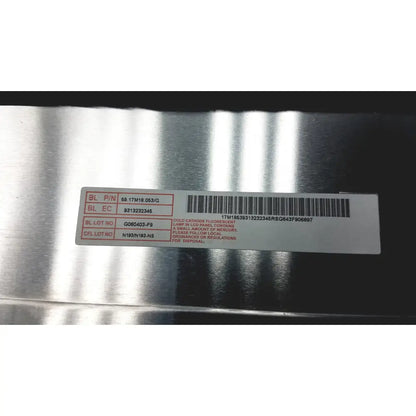 Stainless steel cold cathode fluorescent lamp with white label on the back of auo m170eg01 17 inch lcd display screen panel