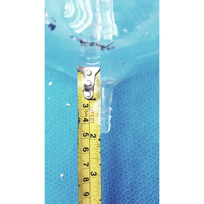 Unbranded Autoclavable Glass Aspirator Bottle 2L (2000mL) with Side Tubulation Laboratory Aspirator Bottle, second-hand product photo 3