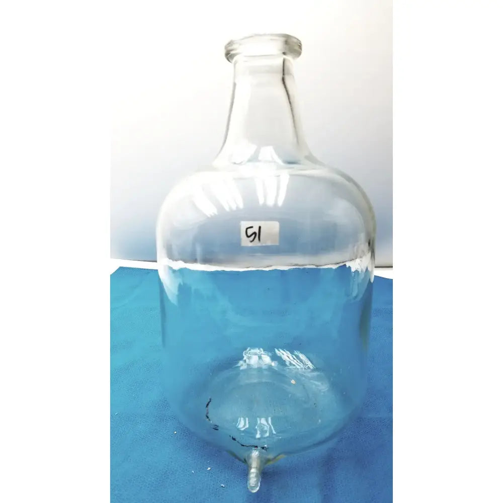 Unbranded Autoclavable Glass Aspirator Bottle 2L (2000mL) with Side Tubulation Laboratory Aspirator Bottle, second-hand product photo 2