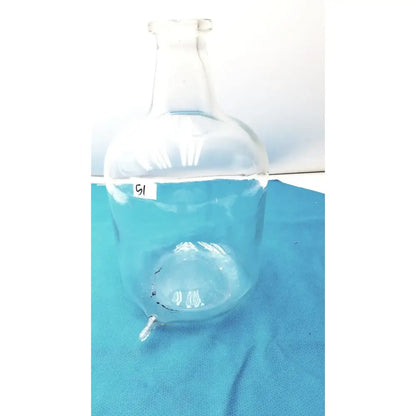 Unbranded Autoclavable Glass Aspirator Bottle 2L (2000mL) with Side Tubulation Laboratory Aspirator Bottle, second-hand product photo 5