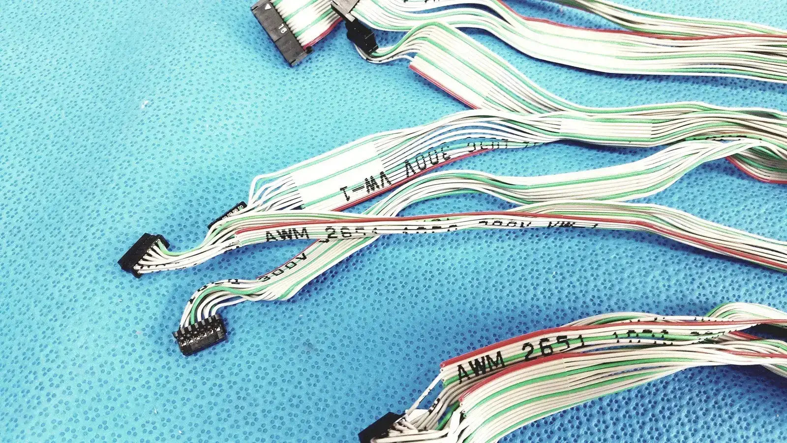 Generic AWM Ribbon Cable Set Flat Multi-Pin IDC Connector Ribbon Cable Assembly, second-hand product photo 5