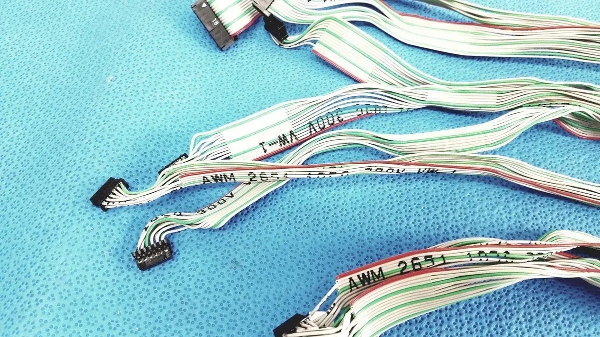 Generic AWM Ribbon Cable Set Flat Multi-Pin IDC Connector Ribbon Cable Assembly, second-hand product photo 5